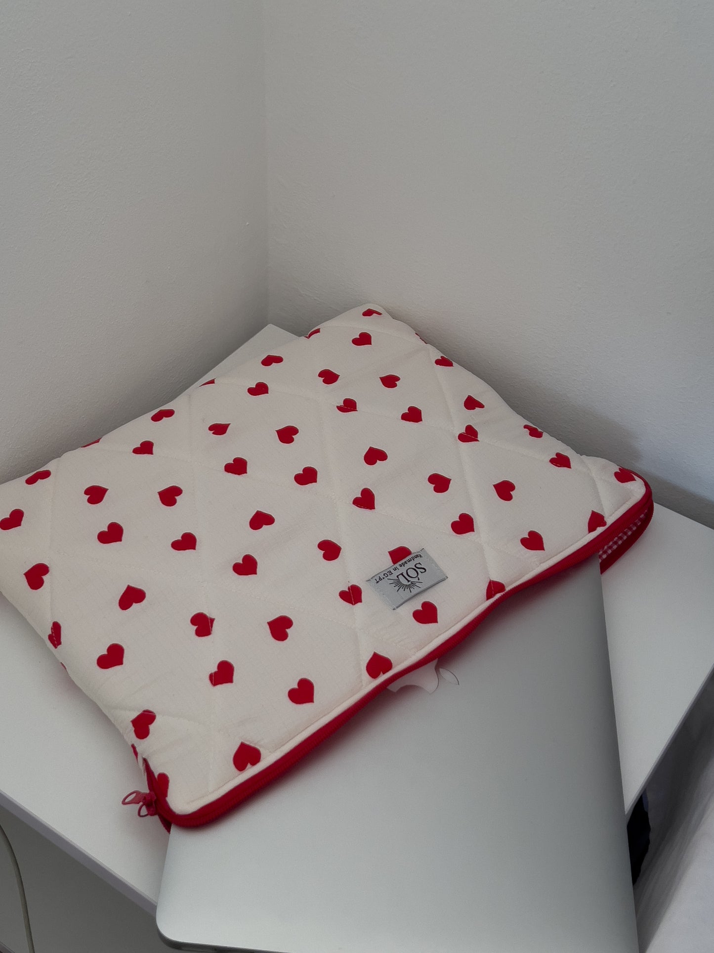 Heart laptop sleeve